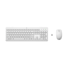 HP 230 Wireless Mouse and Keyboard Combo (3L1F0AA) White